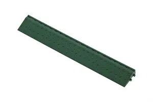 Боковой элемент обрамления с пазами под замки, цвет Зеленый