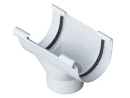 Воронка, ПВХ, серия Элит, цвет Белый