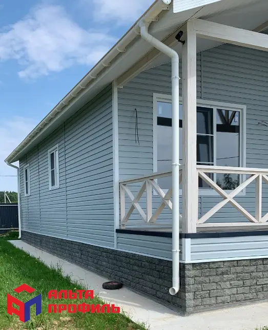 Труба водосточная 95мм, ПВХ, серия Элит, 4м, цвет Белый